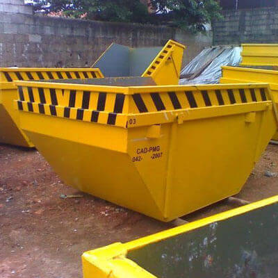 Caçambas para Limpeza de Obras